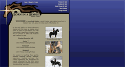 Desktop Screenshot of borninastable.com